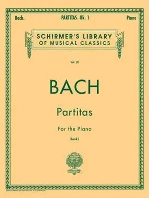 Cover: 9780793551125 | Partitas - Book 1 | Schirmer Library of Classics Volume 20 Piano Solo