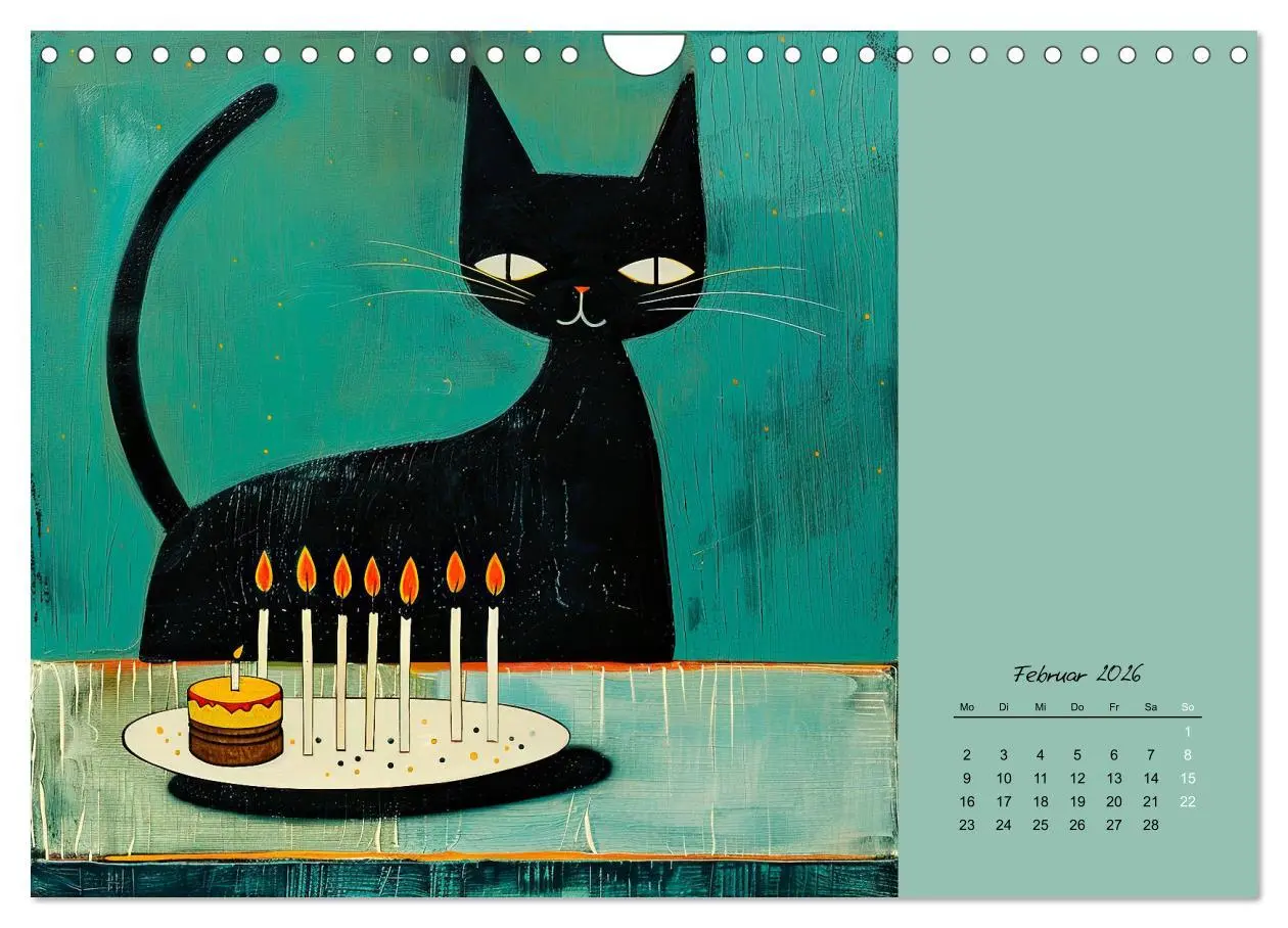 Bild: 9783457331125 | Wenn Tiere feiern (Wandkalender 2026 DIN A4 quer), CALVENDO...