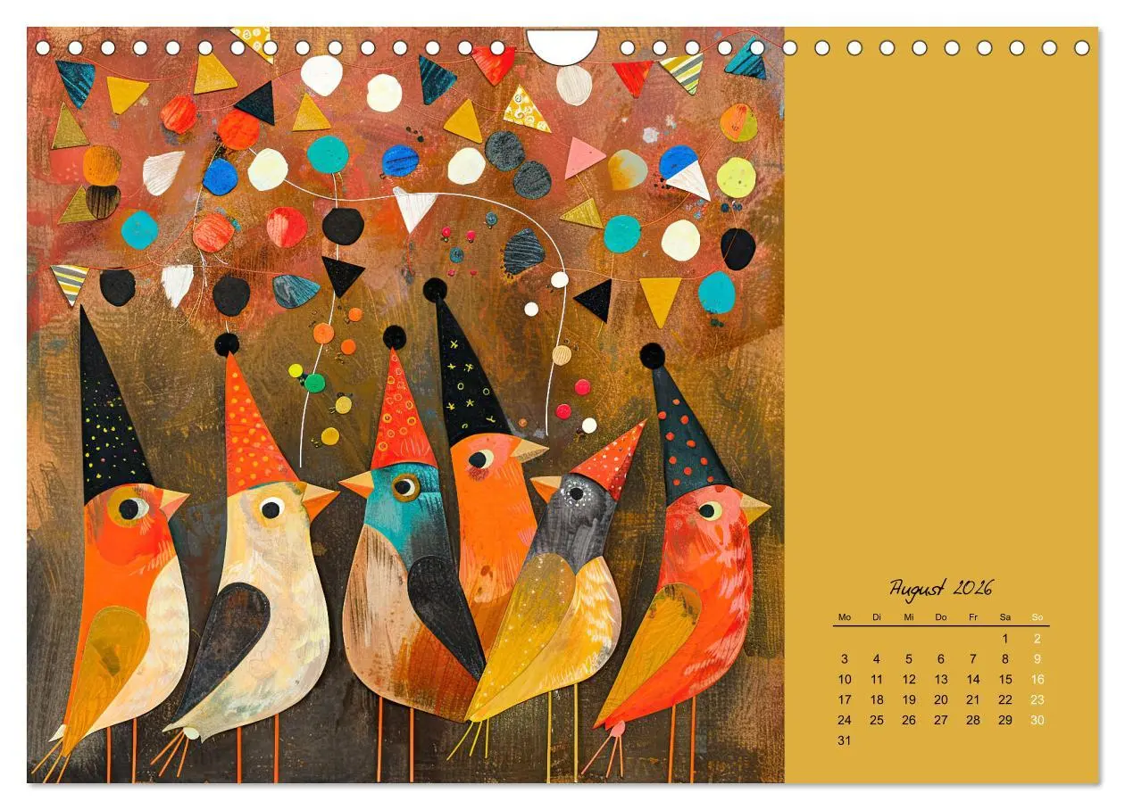 Bild: 9783457331125 | Wenn Tiere feiern (Wandkalender 2026 DIN A4 quer), CALVENDO...