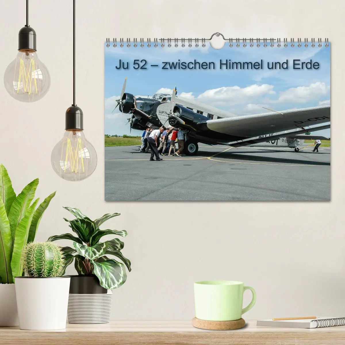 Bild: 9783516041125 | JU 52 - Zwischen Himmel und Erde (Wandkalender 2026 DIN A4 quer),...
