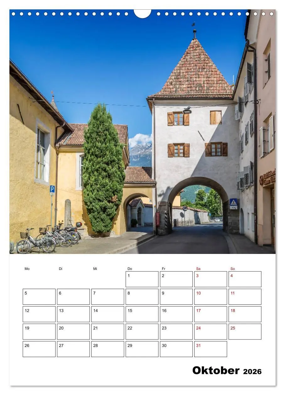 Bild: 9783516421125 | MERAN Terminplaner (Wandkalender 2026 DIN A3 hoch), CALVENDO...