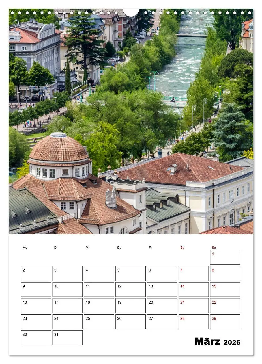 Bild: 9783516421125 | MERAN Terminplaner (Wandkalender 2026 DIN A3 hoch), CALVENDO...