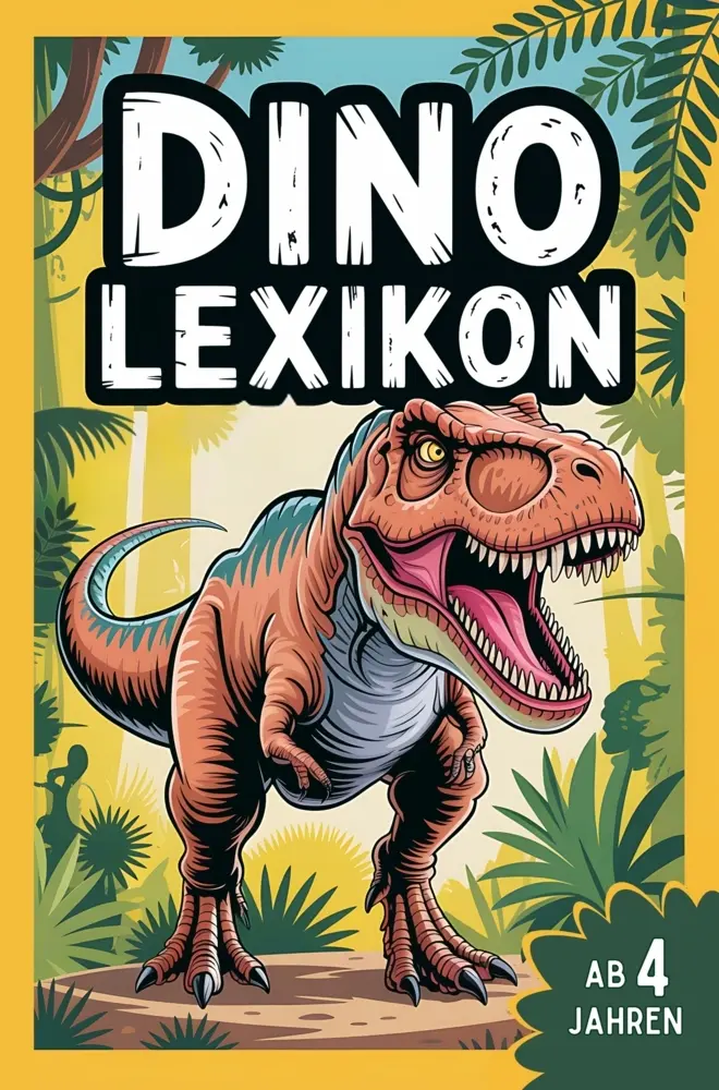 Cover: 9783988761125 | Dinolexikon für Kinder - Mein erstes Dinosaurier Buch von A bis Z