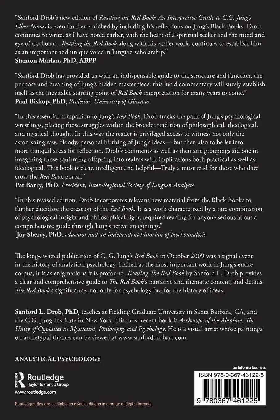 Rückseite: 9780367461225 | Reading the Red Book | Sanford L. Drob | Taschenbuch | Englisch | 2023