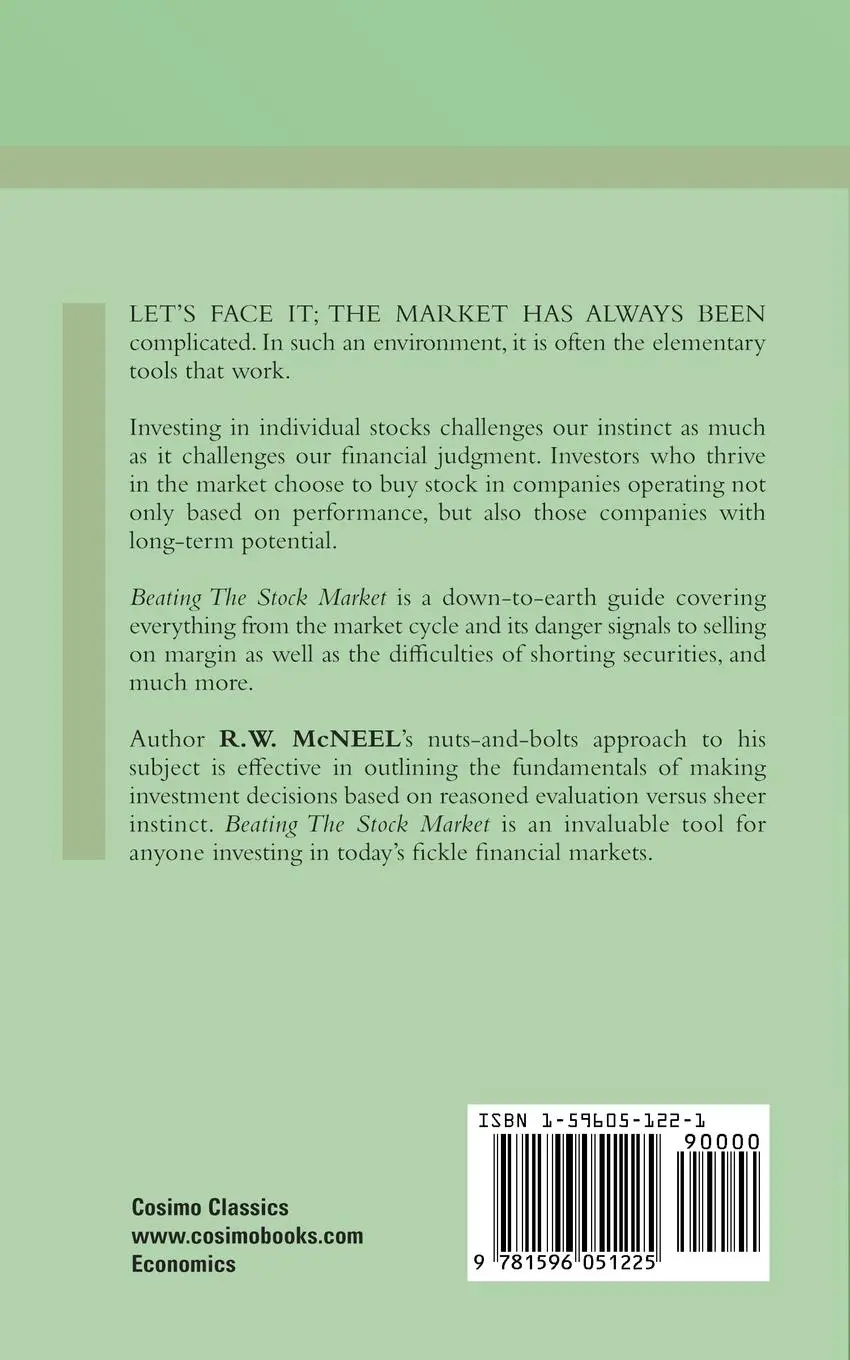 Rückseite: 9781596051225 | Beating the Stock Market | R. W. McNeel | Taschenbuch | Englisch