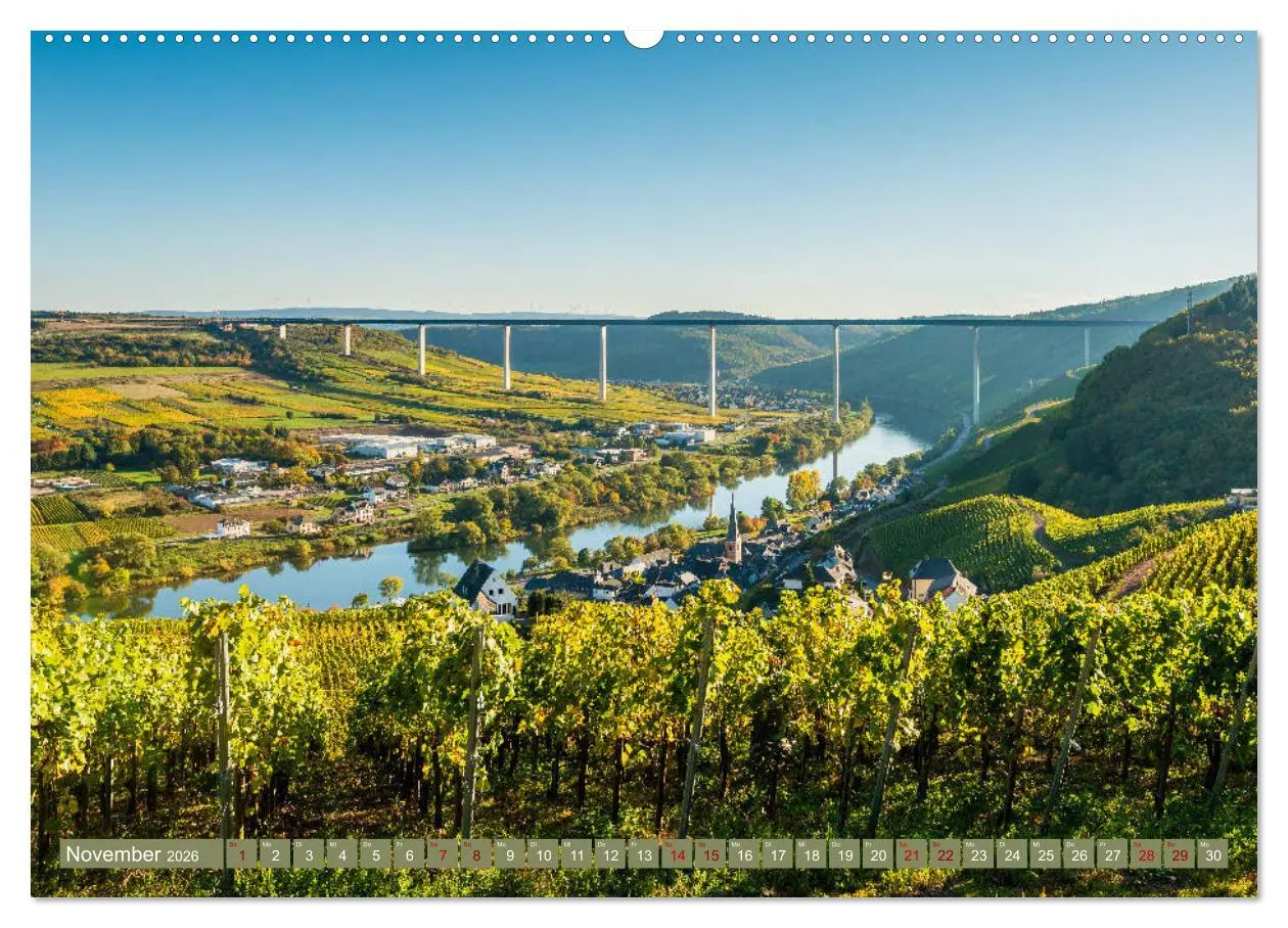 Bild: 9783457871225 | Mosellandschaften (Wandkalender 2026 DIN A2 quer), CALVENDO...