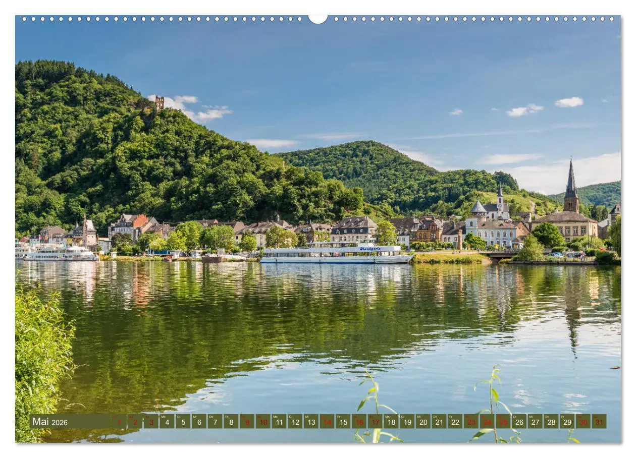 Bild: 9783457871225 | Mosellandschaften (Wandkalender 2026 DIN A2 quer), CALVENDO...