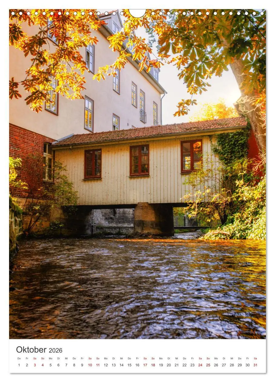 Bild: 9783516271225 | Erfurt - Die romantische Altstadt (Wandkalender 2026 DIN A3 hoch),...