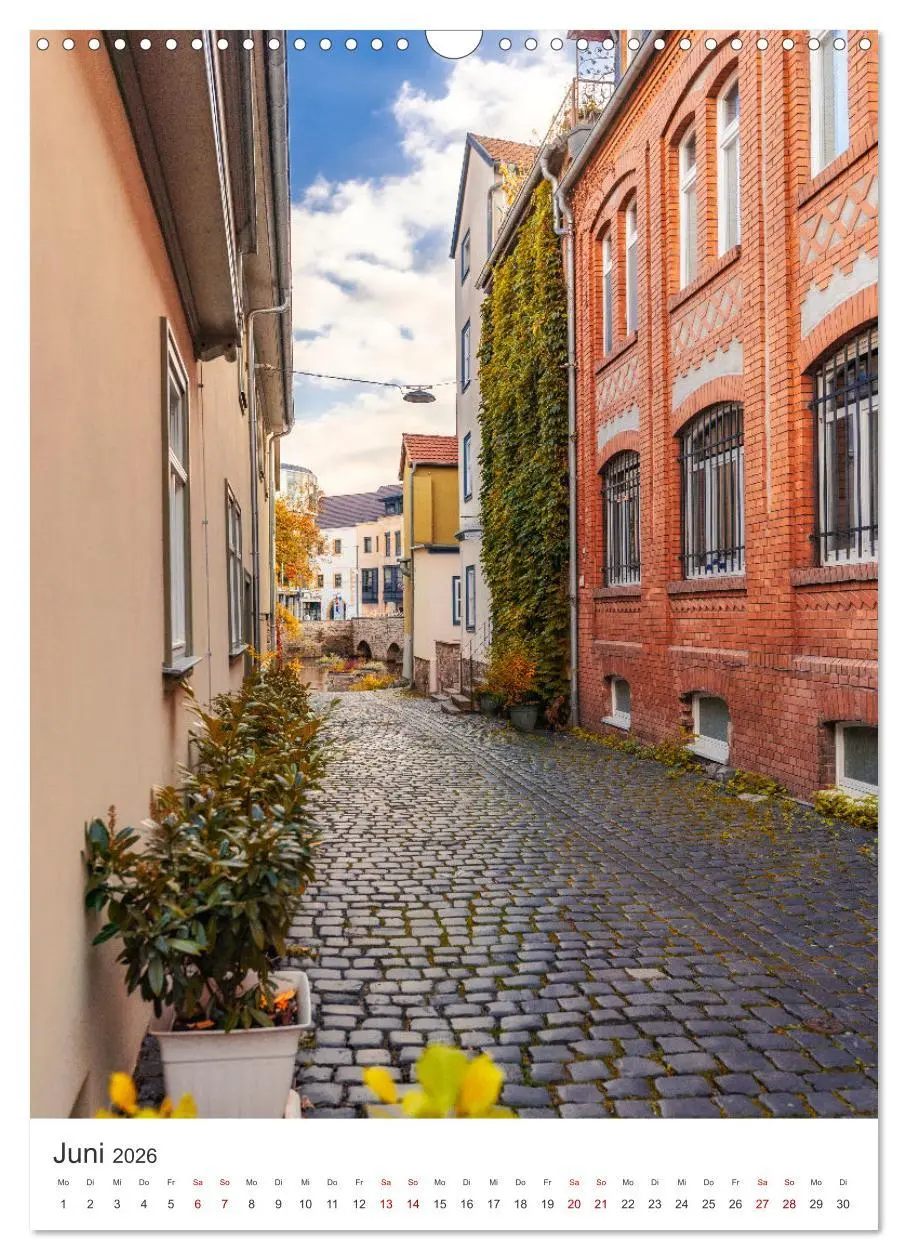 Bild: 9783516271225 | Erfurt - Die romantische Altstadt (Wandkalender 2026 DIN A3 hoch),...