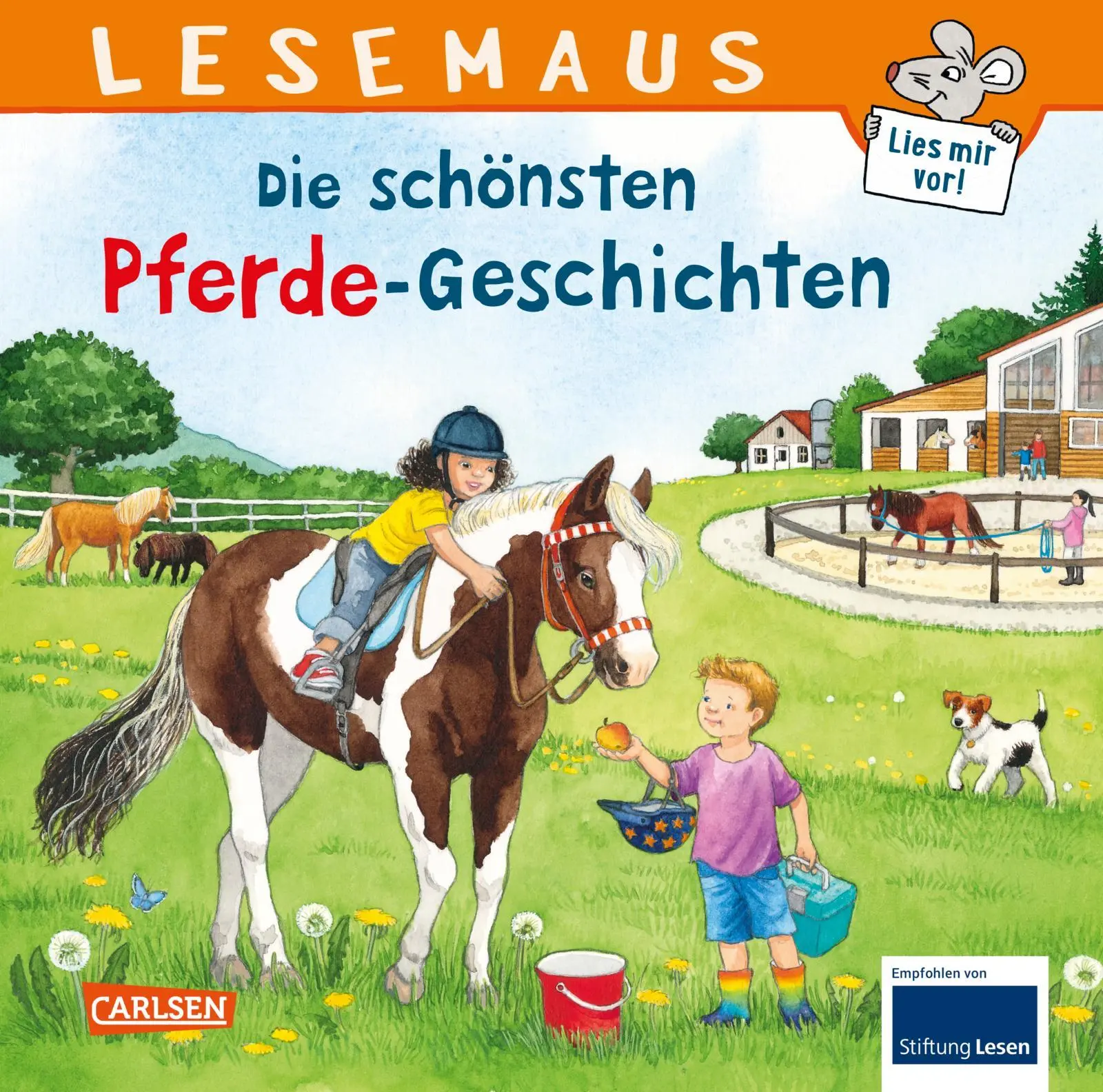 Cover: 9783551681225 | LESEMAUS Sonderbände: Die schönsten Pferde-Geschichten | Wiese (u. a.)