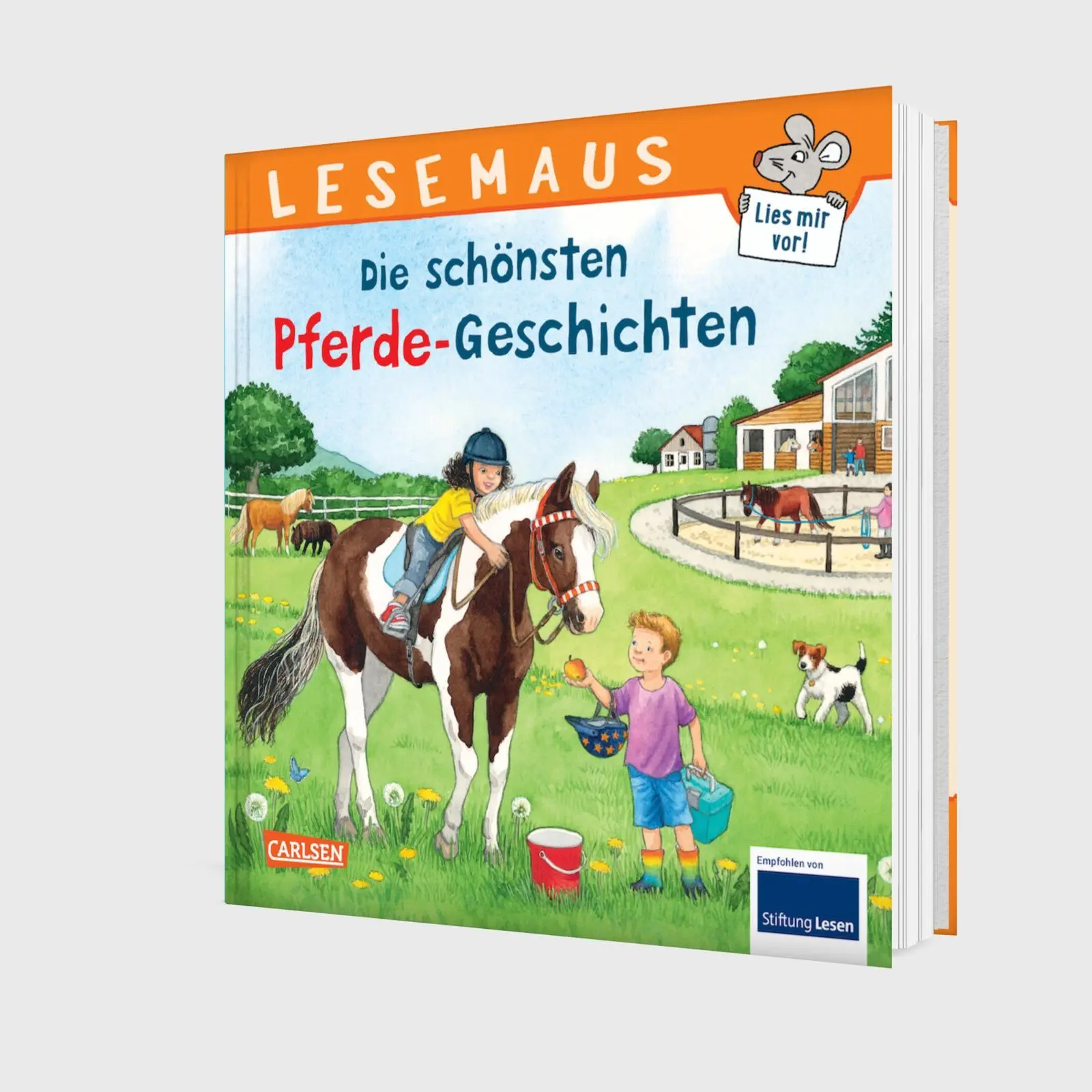 Bild: 9783551681225 | LESEMAUS Sonderbände: Die schönsten Pferde-Geschichten | Wiese (u. a.)