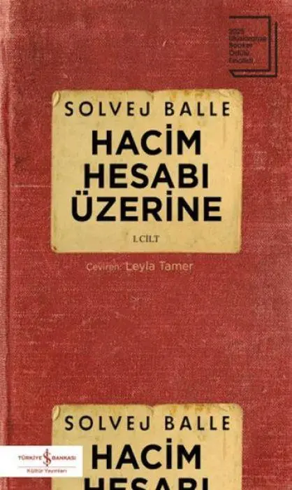 Cover: 9786253841225 | Hacim Hesabi Üzerine 1. Cilt | Solvej Balle | Taschenbuch | Türkisch