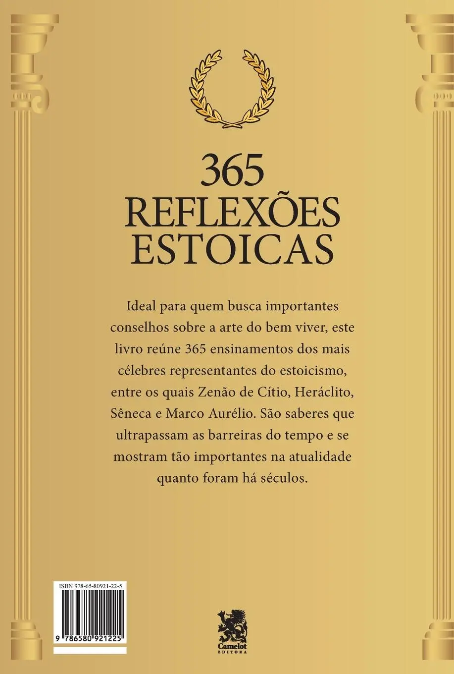 Rückseite: 9786580921225 | 365 Reflexões Estóicas | Camelot Editora | Taschenbuch | Portugiesisch
