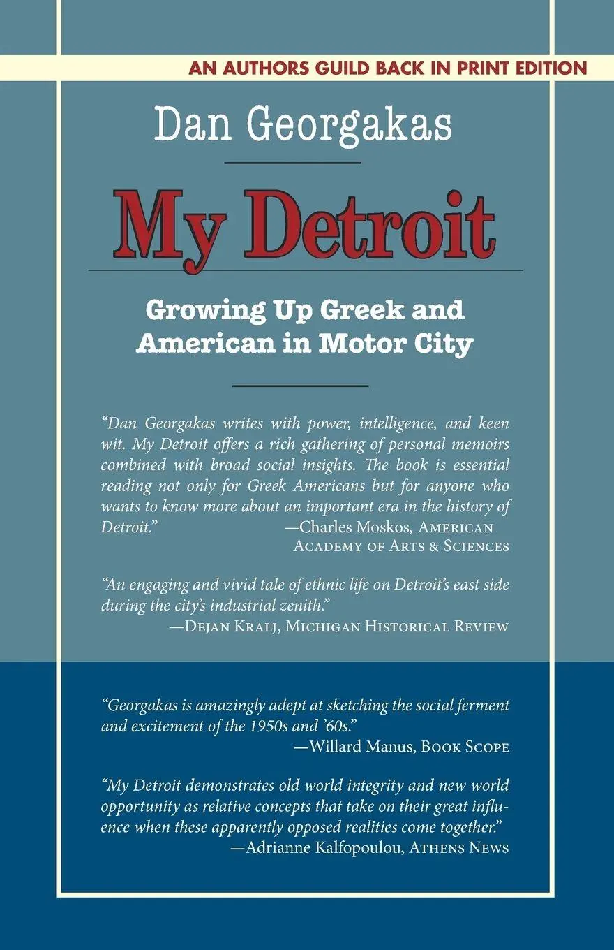 Cover: 9781625361325 | My Detroit | Growing Up Greek and American in Motor City | Georgakas