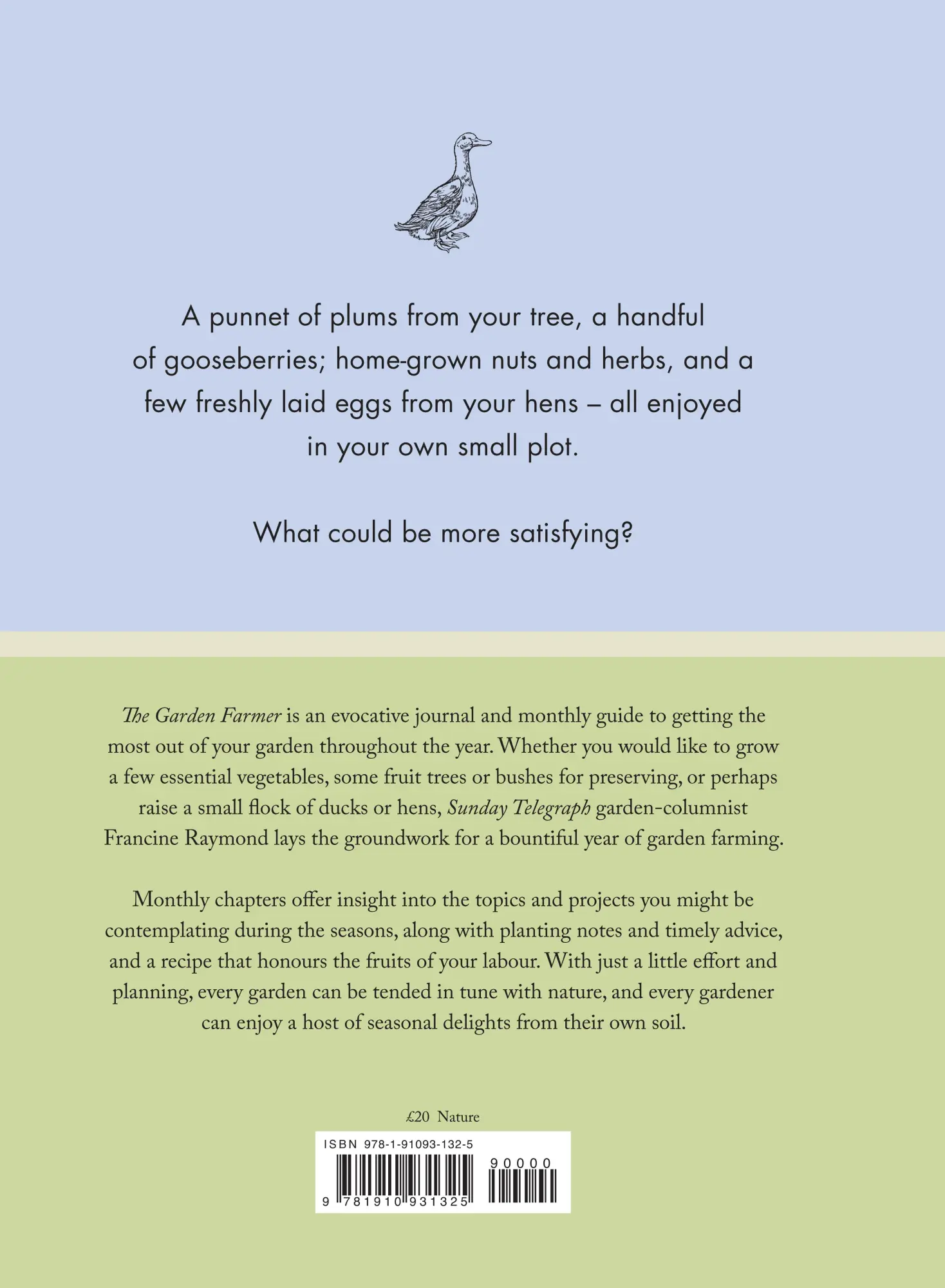 Rückseite: 9781910931325 | The Garden Farmer | Francine Raymond | Buch | Gebunden | Englisch