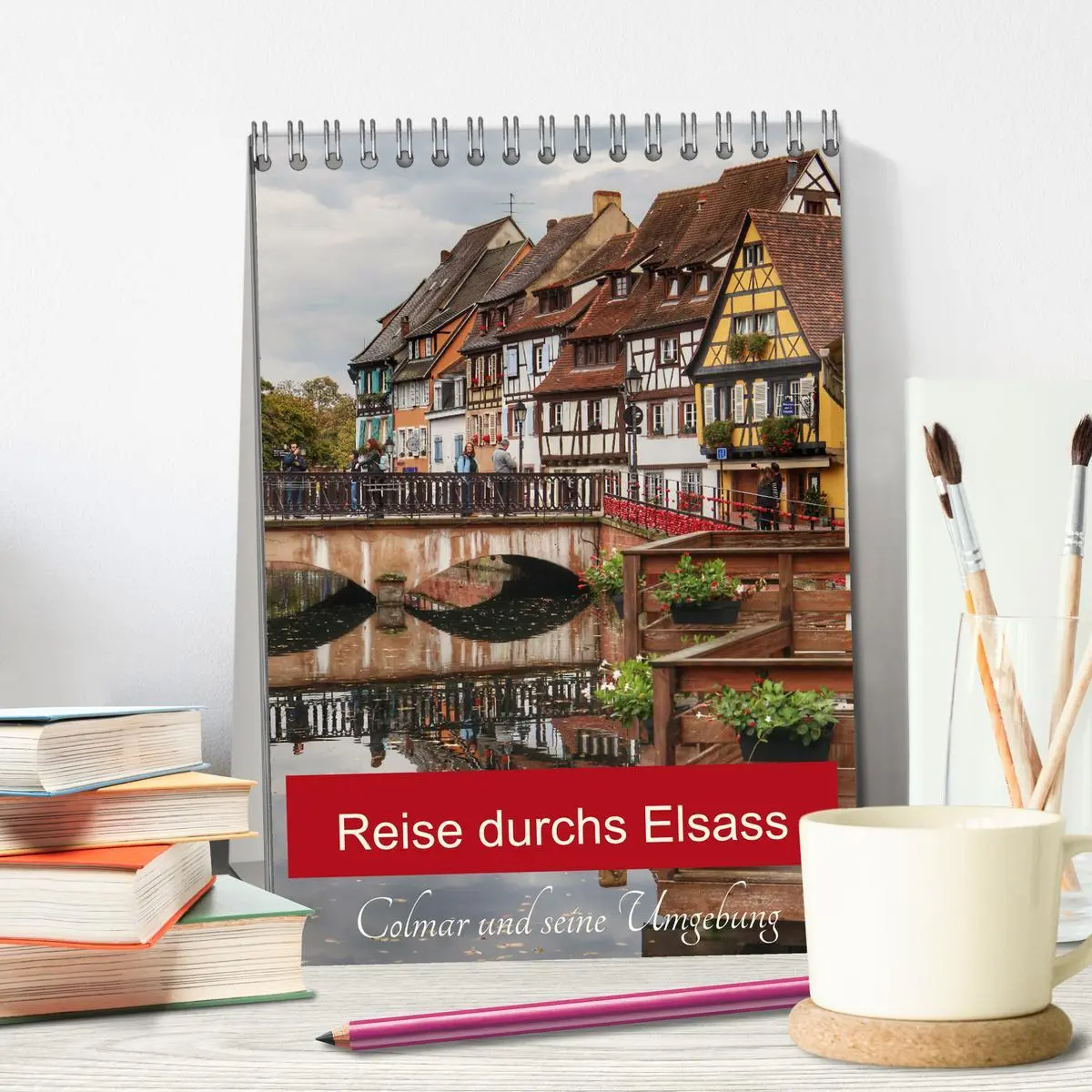 Bild: 9783516331325 | Reise durchs Elsass (Tischkalender 2026 DIN A5 hoch), CALVENDO...