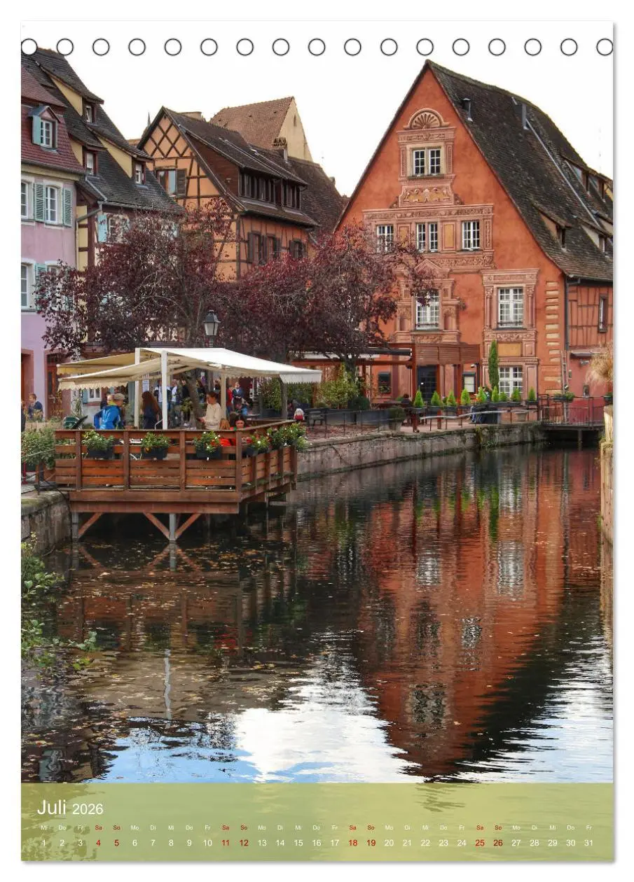 Bild: 9783516331325 | Reise durchs Elsass (Tischkalender 2026 DIN A5 hoch), CALVENDO...