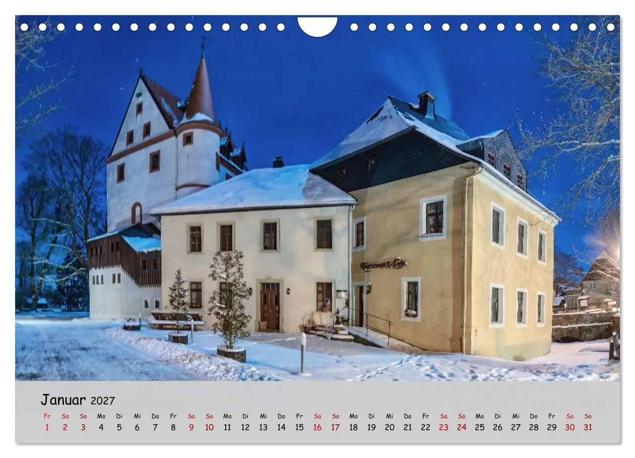 Bild: 9783569801325 | Historisches Erzgebirge (Wandkalender 2027 DIN A4 quer), CALVENDO...