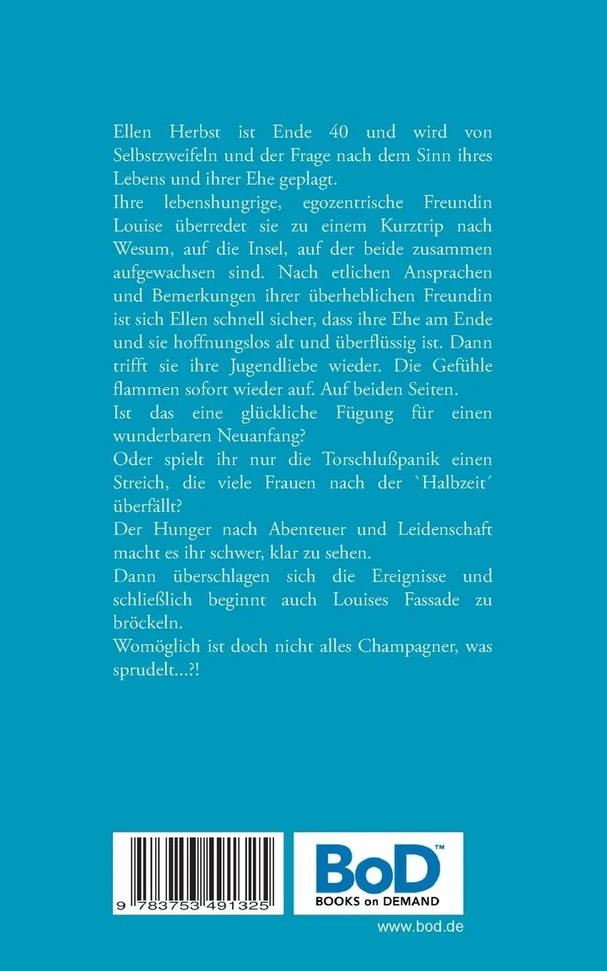 Rückseite: 9783753491325 | gerade mal Halbzeit | Sandra Sommer | Taschenbuch | Paperback | 204 S.