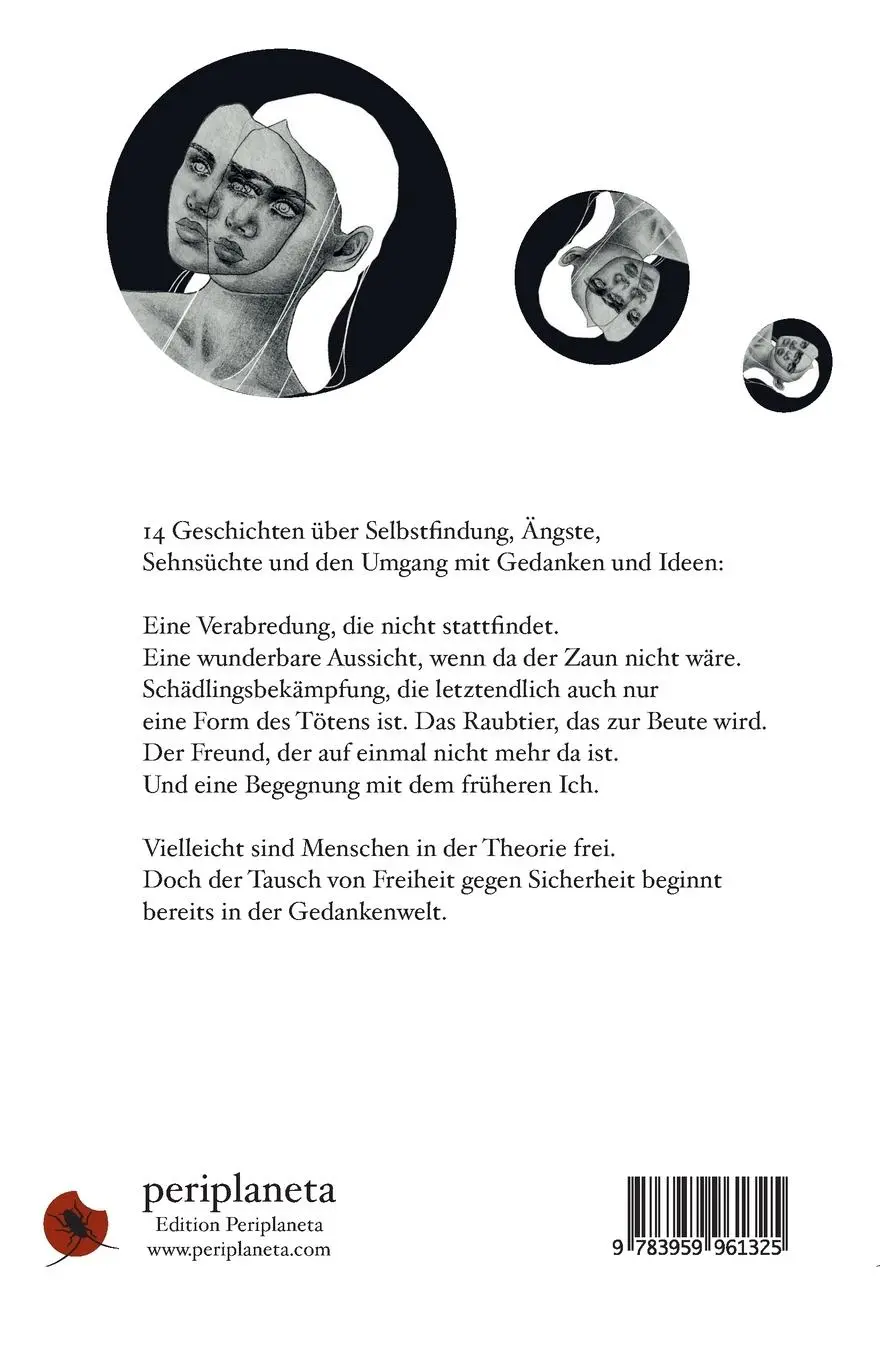 Rückseite: 9783959961325 | Die artgerechte Haltung von Gedanken | Kurzgeschichten | Bella Bender