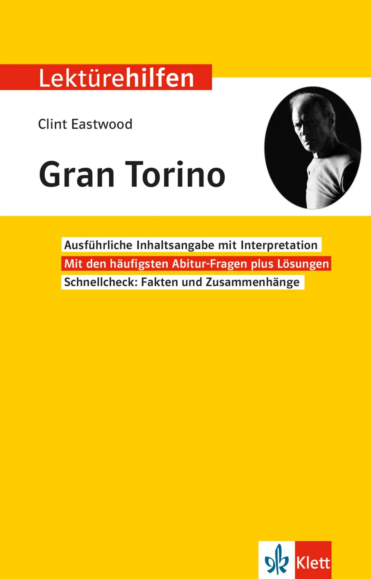 Cover: 9783129231425 | Lektürehilfen Clint Eastwood "Gran Torino" | Johannes Wahl | Buch