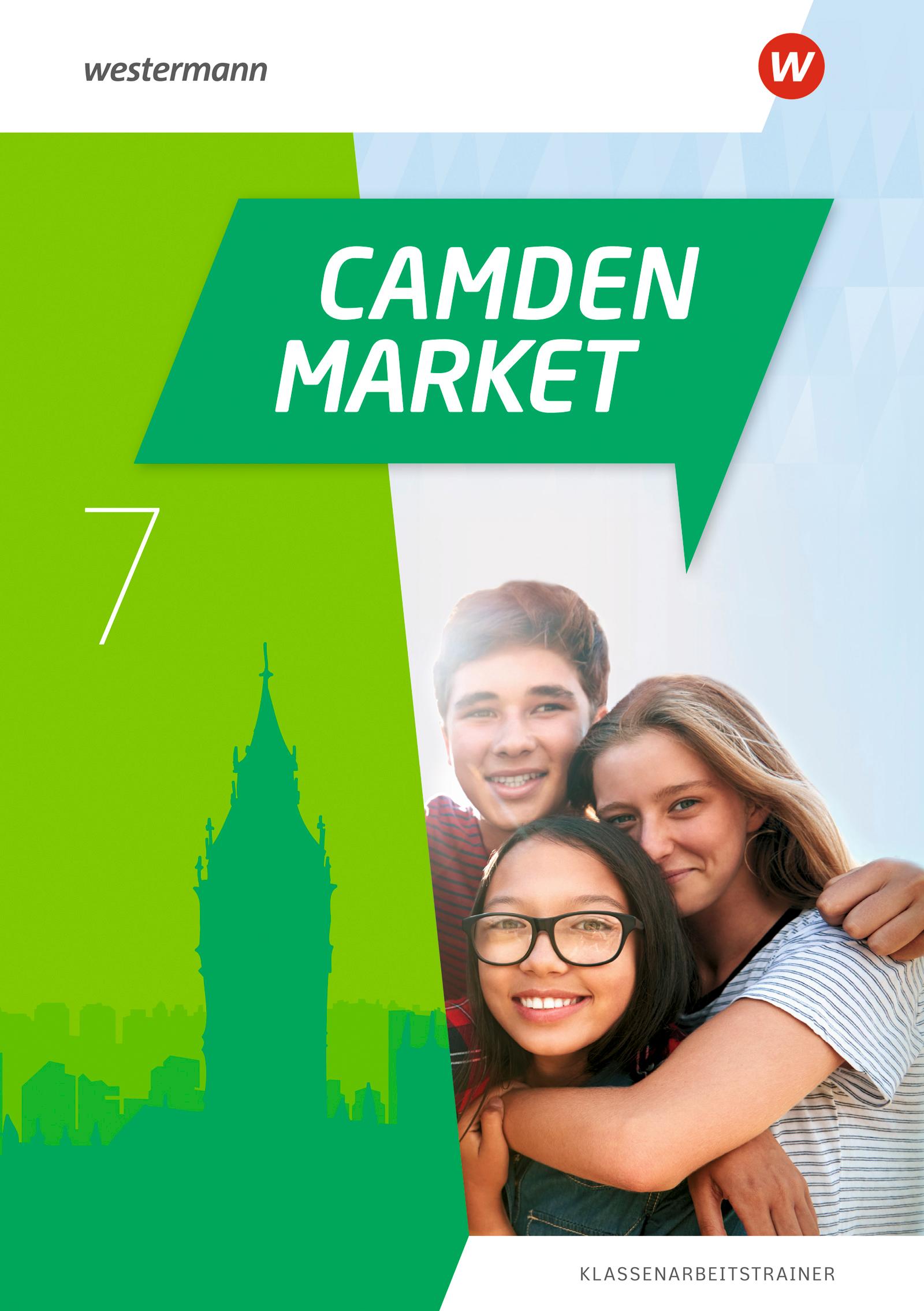 Cover: 9783141491425 | Camden Market 7. Klassenarbeitstrainer | Ausgabe 2020 | Stahl-Klimmt