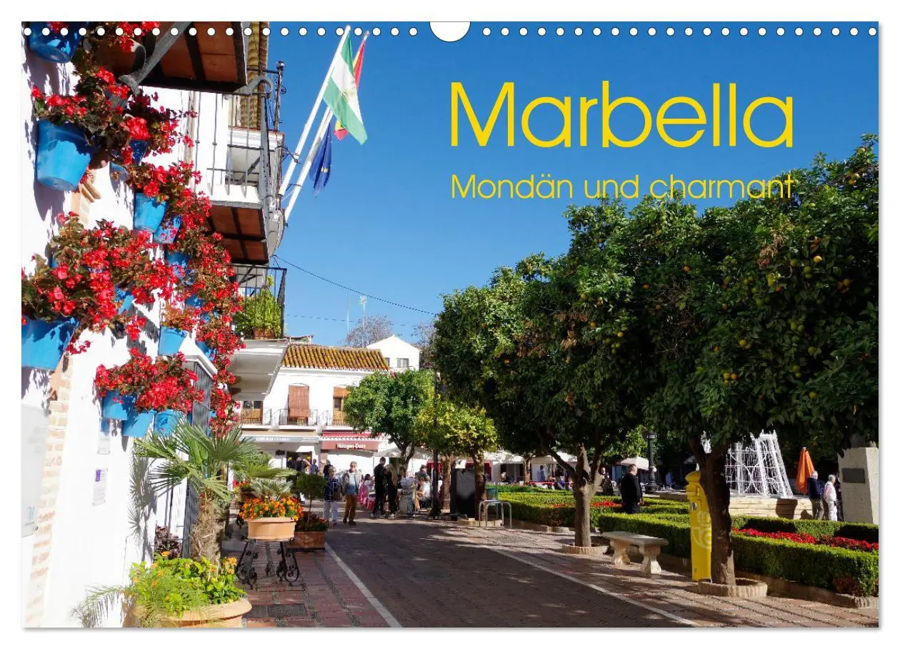 Cover: 9783457541425 | Marbella - Mondän und charmant (Wandkalender 2026 DIN A3 quer),...