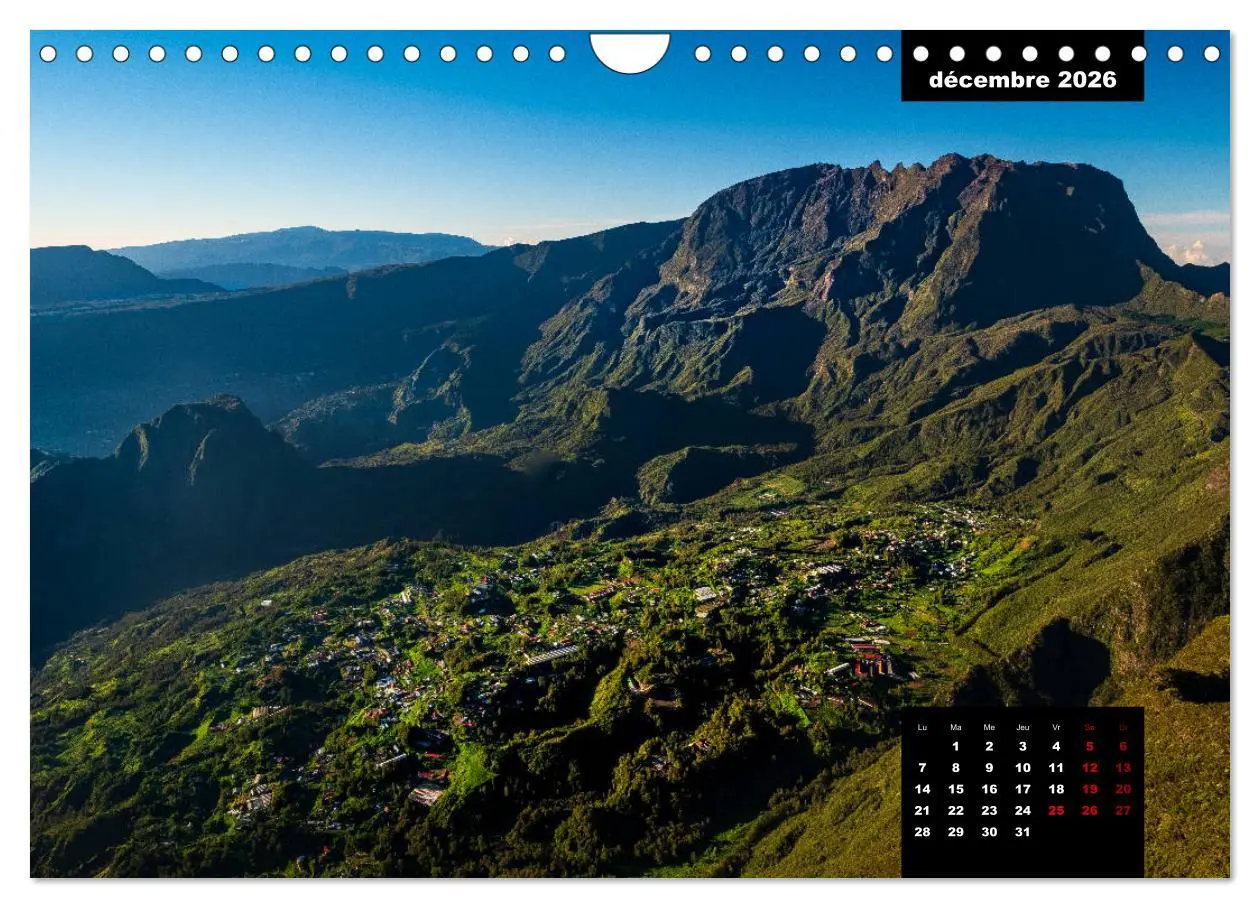 Bild: 9783516561425 | Paysages de l'île de La Réunion (Calendrier mural 2026 DIN A4...