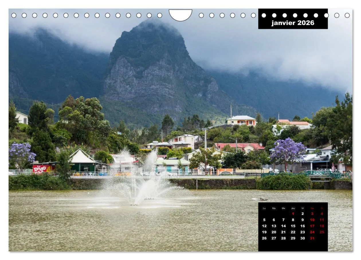 Bild: 9783516561425 | Paysages de l'île de La Réunion (Calendrier mural 2026 DIN A4...