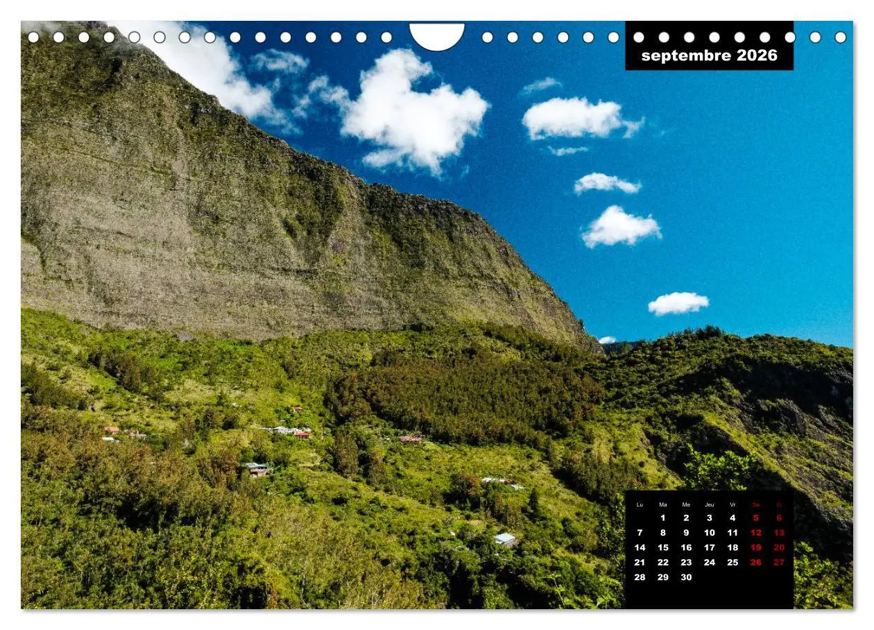 Bild: 9783516561425 | Paysages de l'île de La Réunion (Calendrier mural 2026 DIN A4...