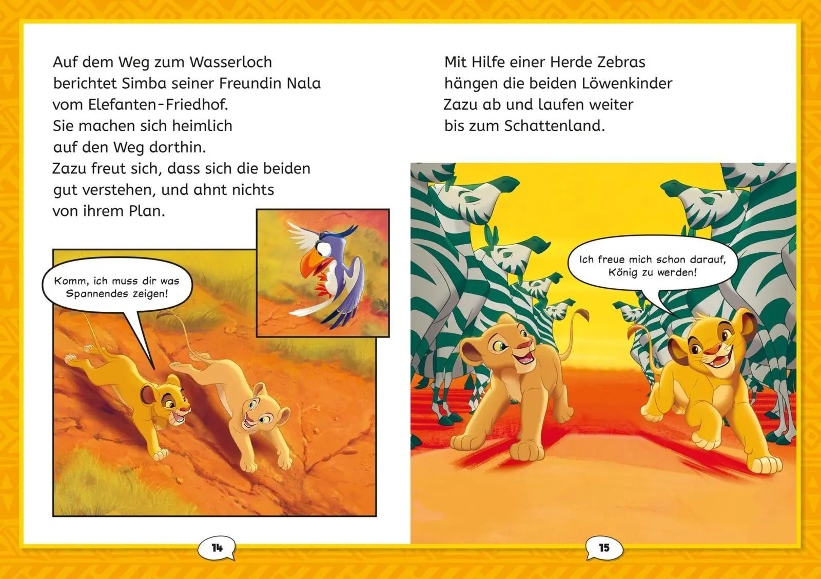 Bild: 9783551281425 | Disney: Der König der Löwen - Die Filmgeschichte mit Comics | Disney