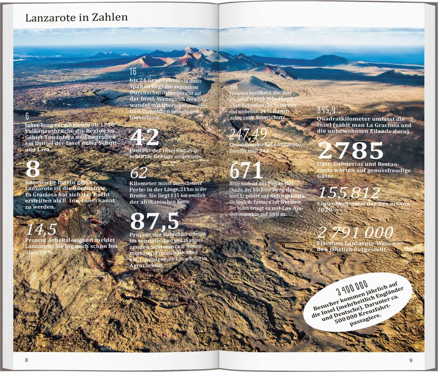 Bild: 9783616001425 | DUMONT direkt Reiseführer Lanzarote | Mit großem Faltplan | Buch
