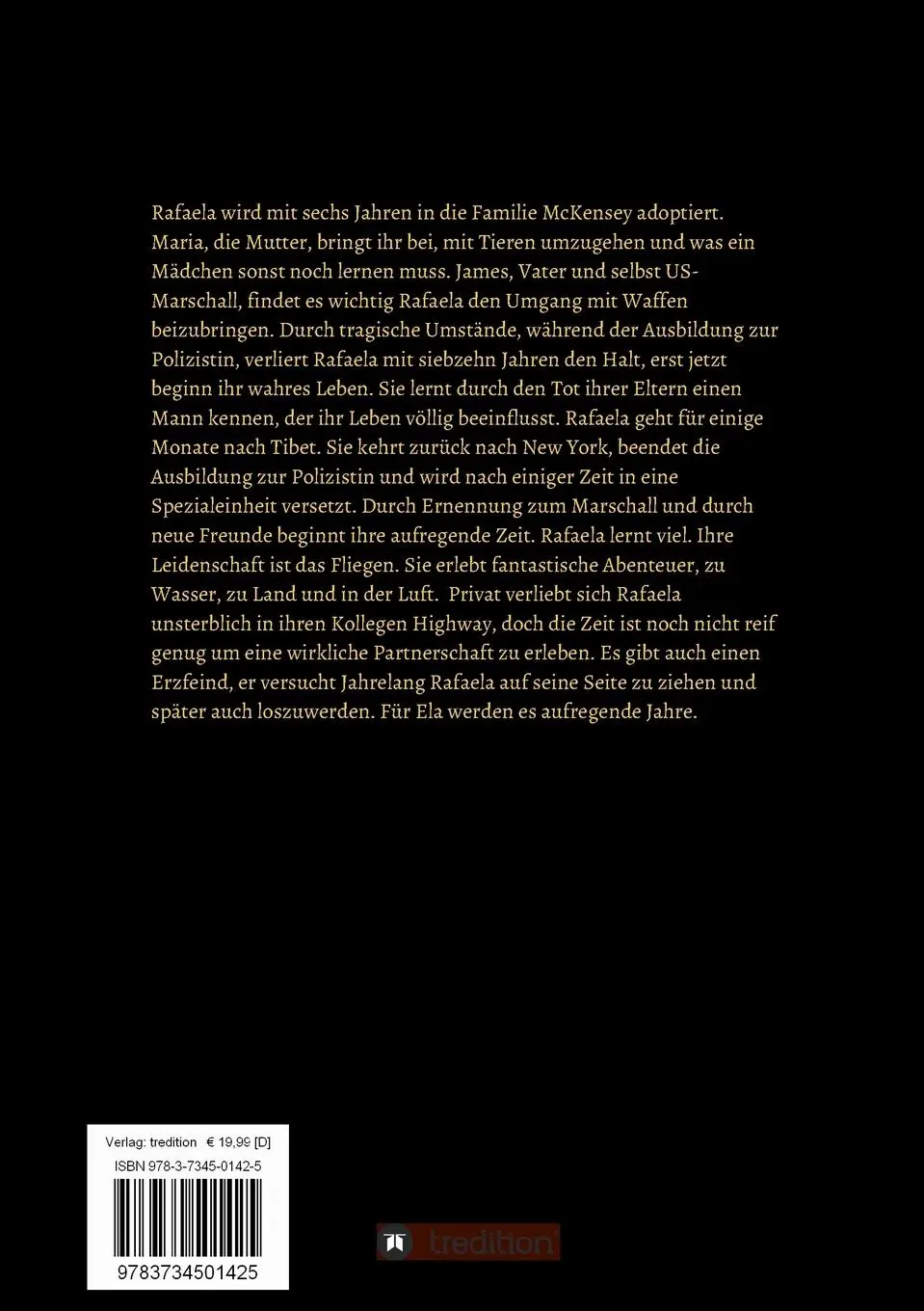 Rückseite: 9783734501425 | Rafaela McKensey | Wie alles begann | Monika Hoffmann | Taschenbuch