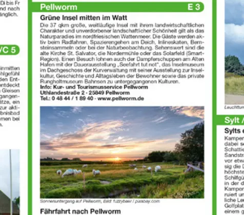 Bild: 9783747301425 | Publicpress Radkarte Nordfriesland, Nordfriesische Inseln,...