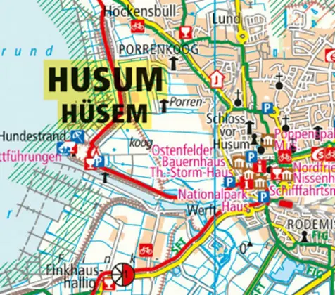 Bild: 9783747301425 | Publicpress Radkarte Nordfriesland, Nordfriesische Inseln,...