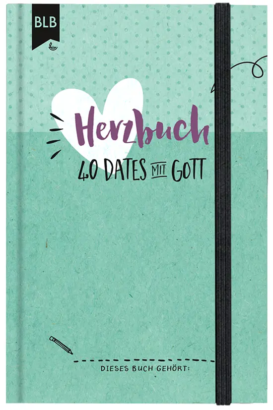 Cover: 9783955681425 | Herzbuch - 40 Dates mit Gott | Natalie Enns | Buch | Buch