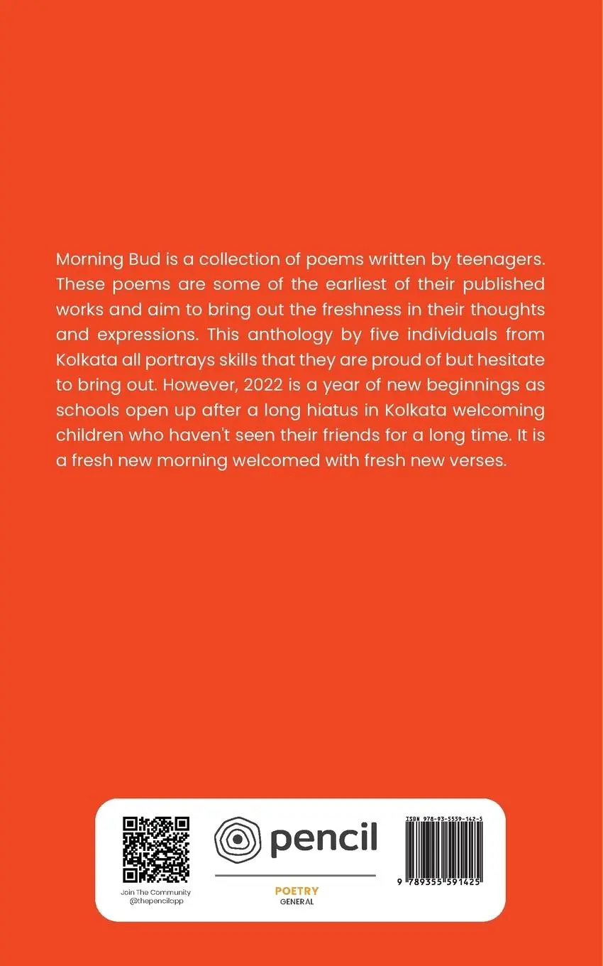 Rückseite: 9789355591425 | Morning Buds | An Anthology of Young Writers | Taschenbuch | Englisch
