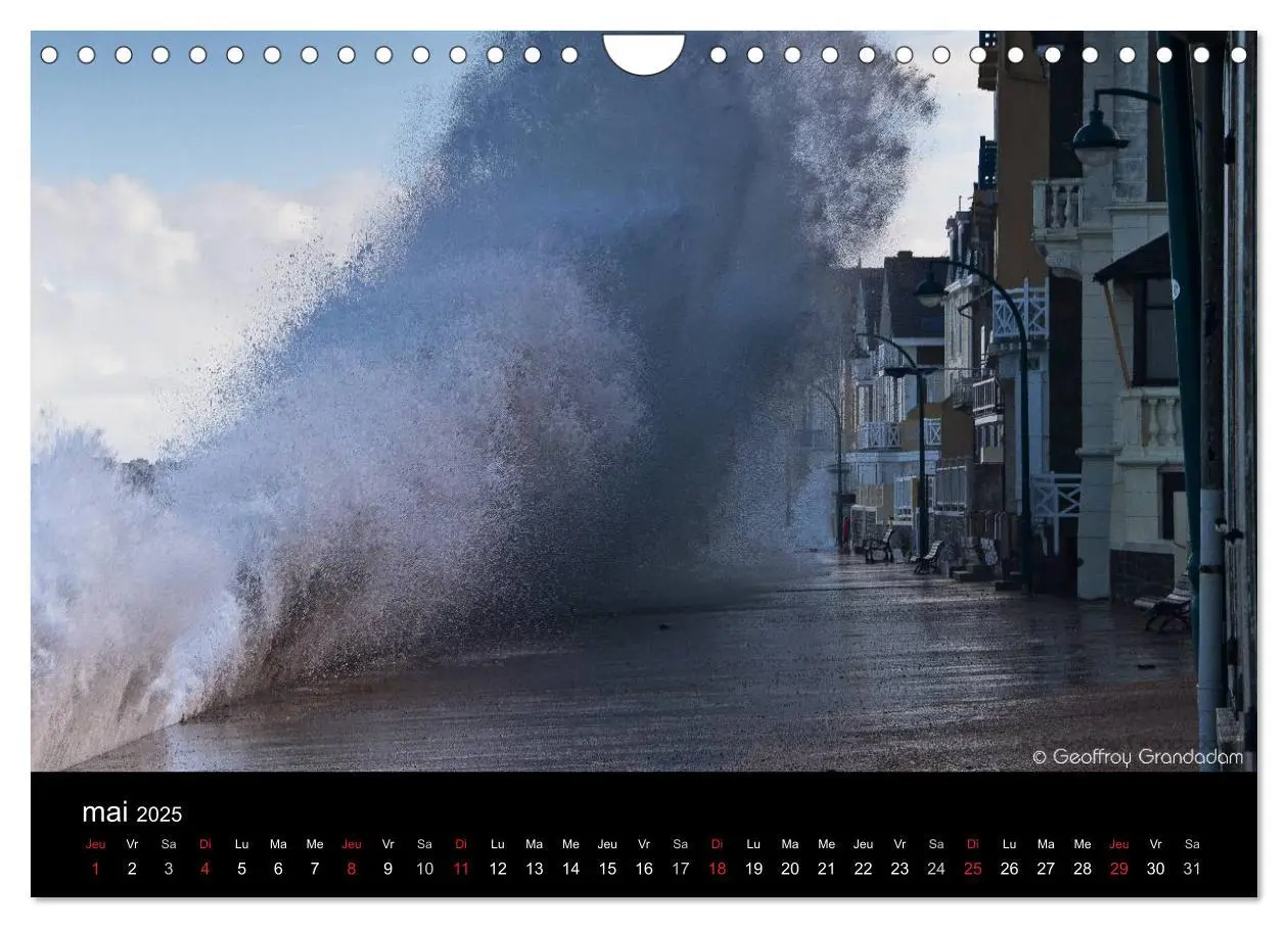 Bild: 9781325991525 | GRANDES MARÉES À SAINT-MALO (Calendrier mural 2025 DIN A4...