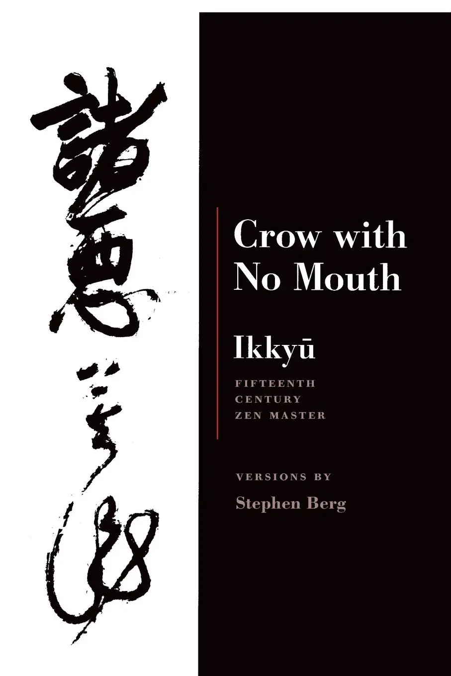 Cover: 9781556591525 | Crow with No Mouth | Stephen Berg | Taschenbuch | Englisch | 2000