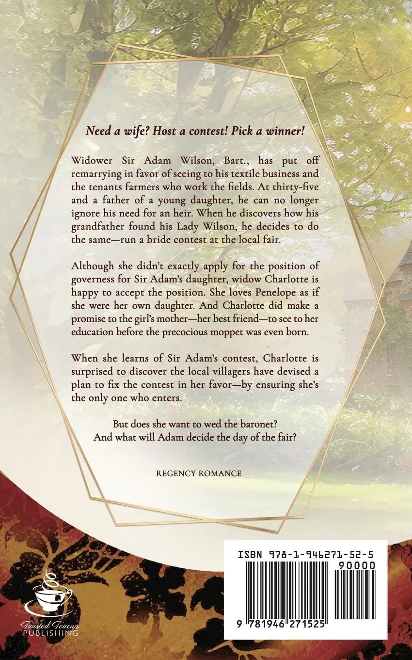 Rückseite: 9781946271525 | The Bride of a Baronet | Linda Rae Sande | Taschenbuch | Englisch