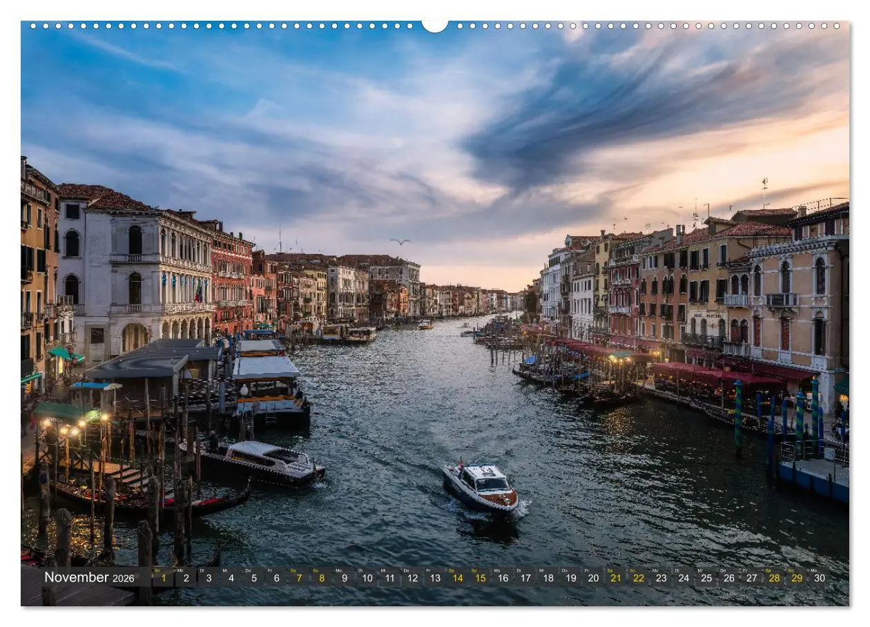 Bild: 9783457391525 | Malerisches Venedig (Wandkalender 2026 DIN A2 quer), CALVENDO...