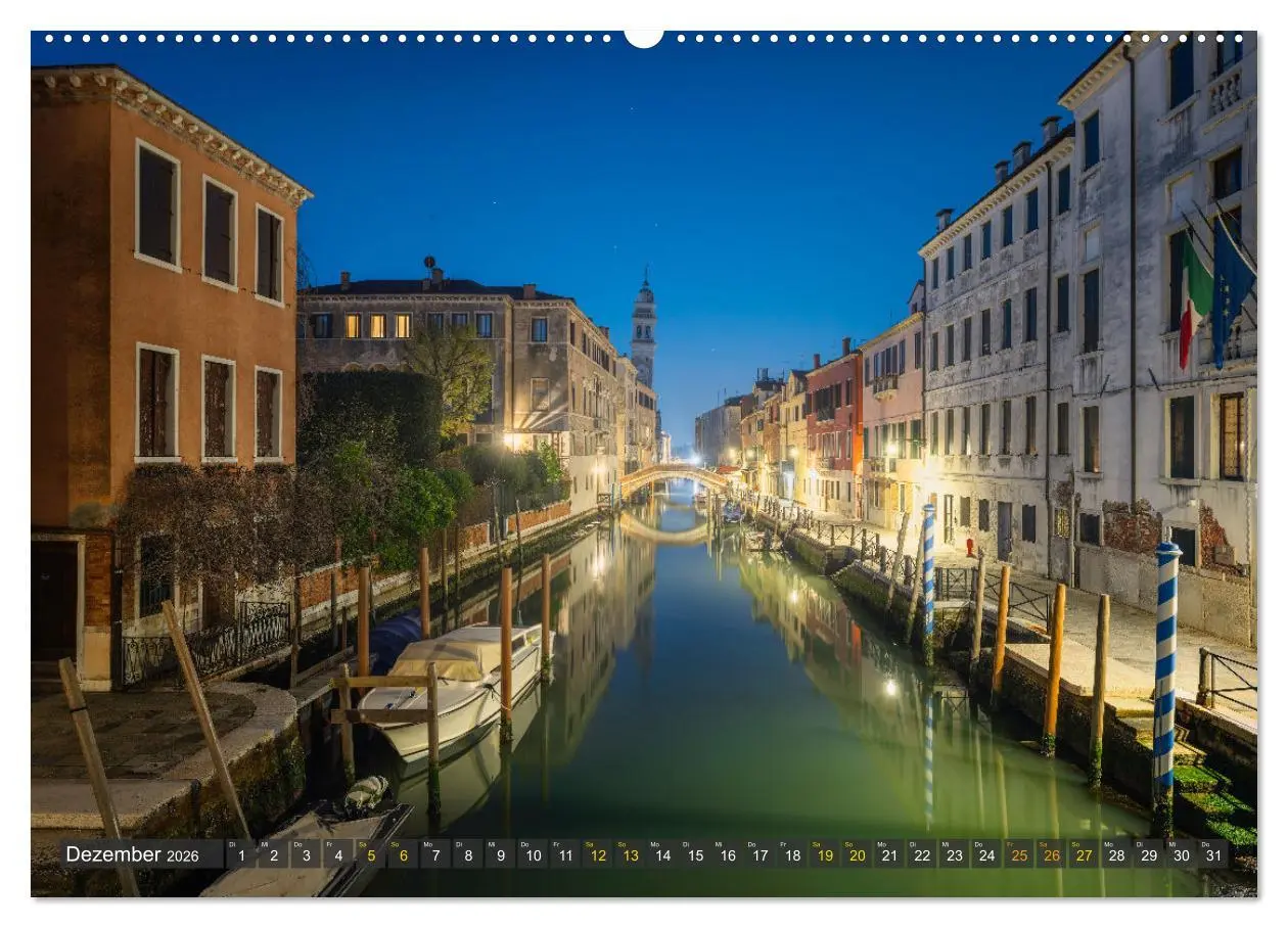 Bild: 9783457391525 | Malerisches Venedig (Wandkalender 2026 DIN A2 quer), CALVENDO...