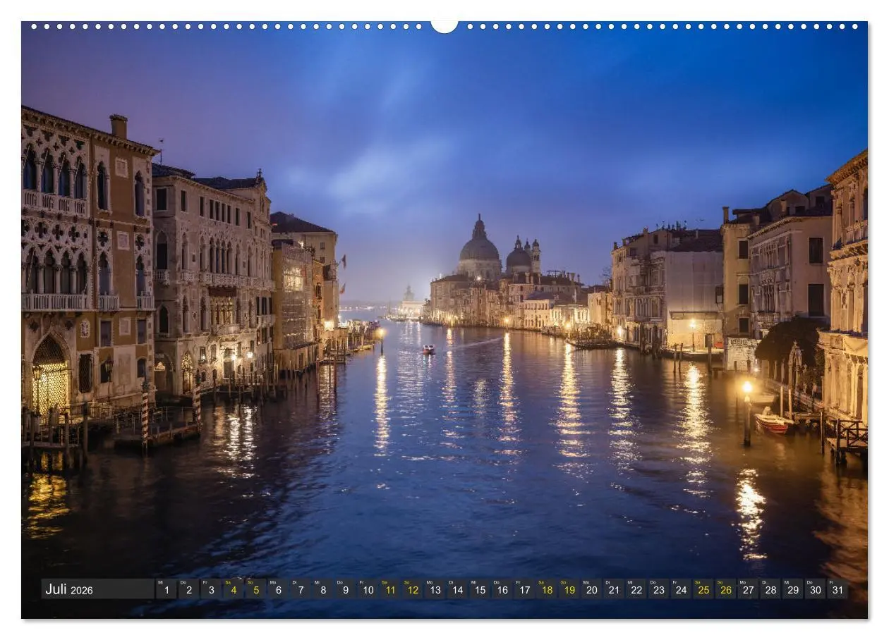 Bild: 9783457391525 | Malerisches Venedig (Wandkalender 2026 DIN A2 quer), CALVENDO...