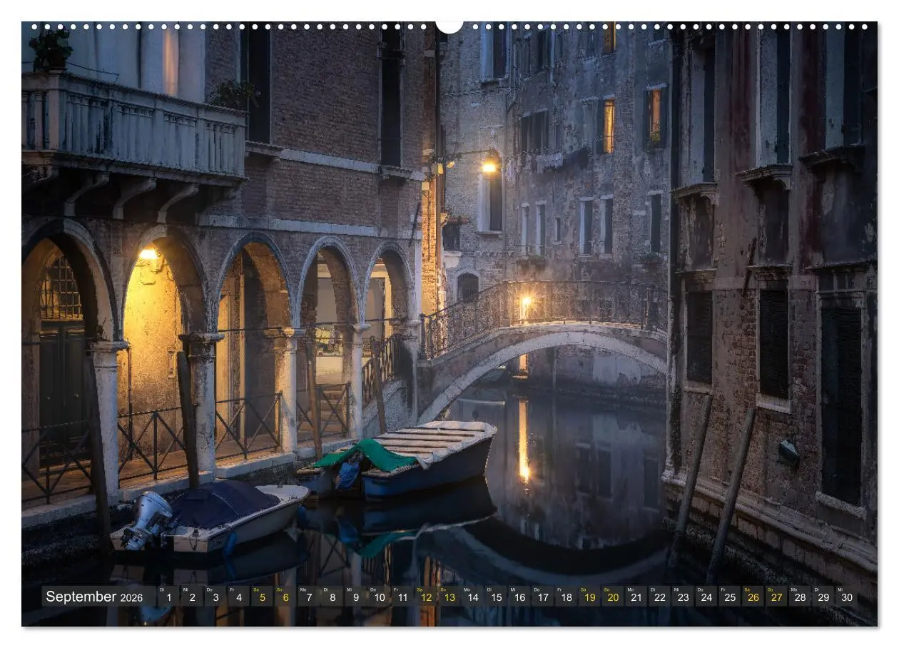 Bild: 9783457391525 | Malerisches Venedig (Wandkalender 2026 DIN A2 quer), CALVENDO...