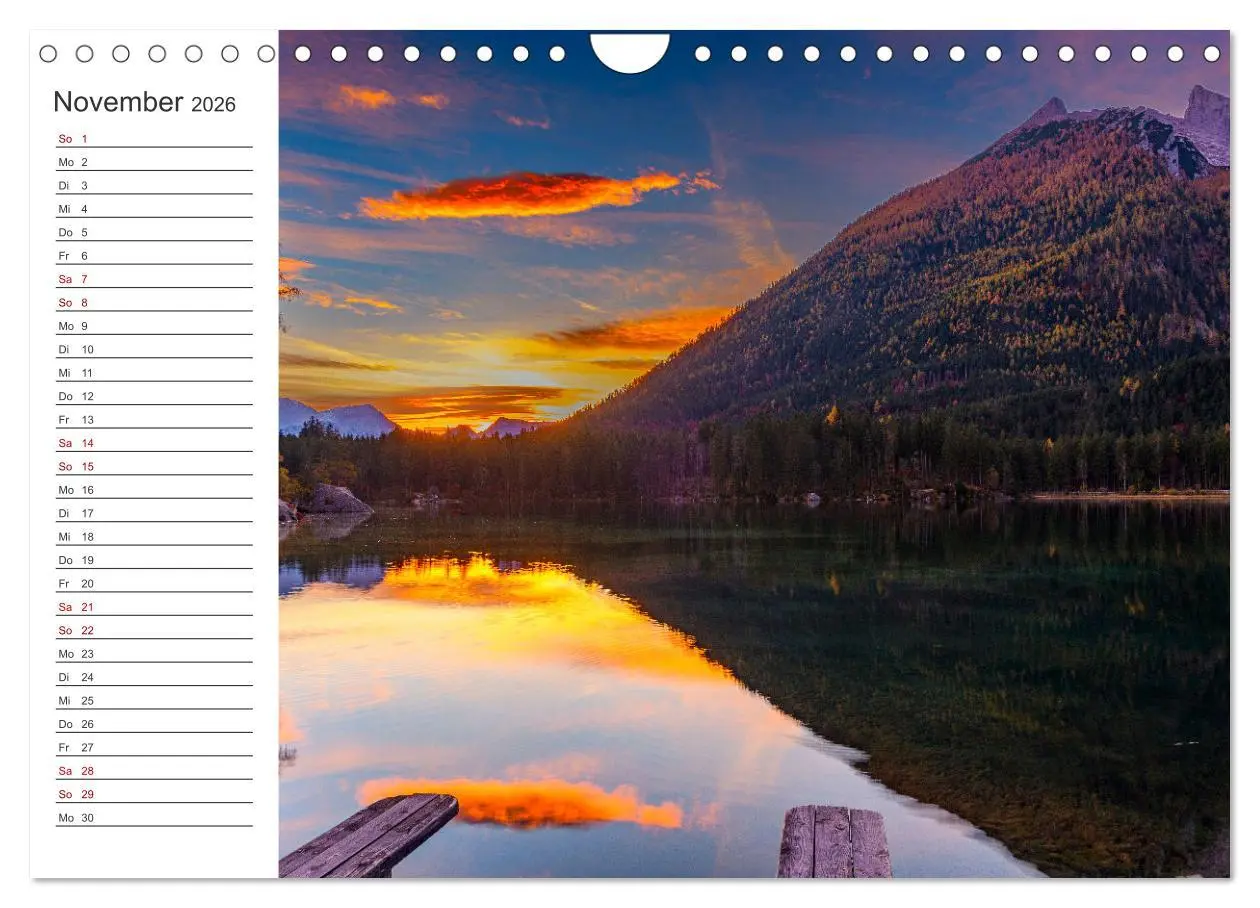 Bild: 9783457601525 | Berchtesgadener Land im Wechsel der Jahreszeiten (Wandkalender 2026...