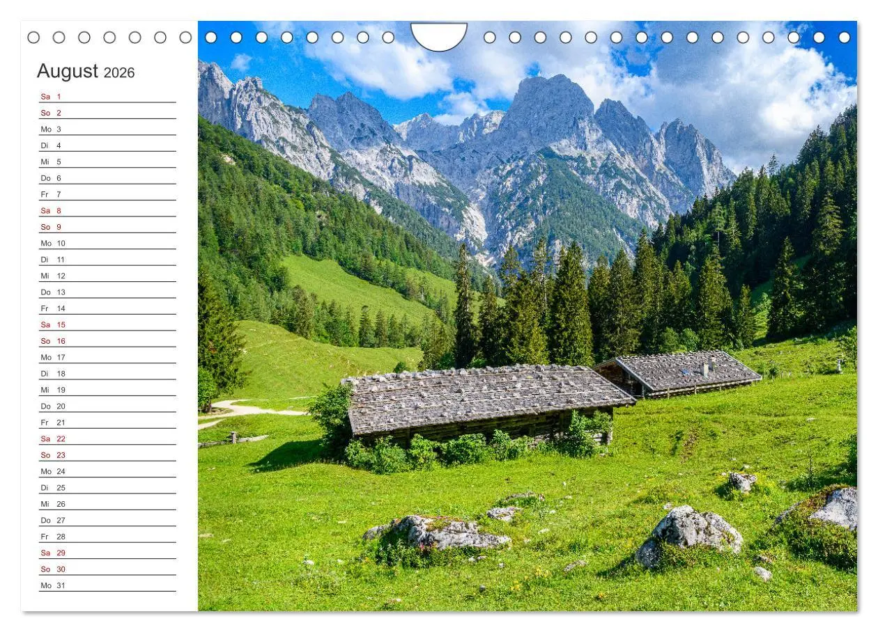 Bild: 9783457601525 | Berchtesgadener Land im Wechsel der Jahreszeiten (Wandkalender 2026...