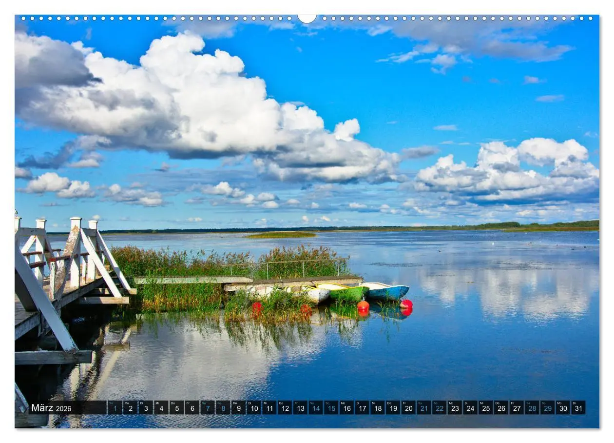 Bild: 9783457771525 | Bezauberndes Estland (Wandkalender 2026 DIN A2 quer), CALVENDO...
