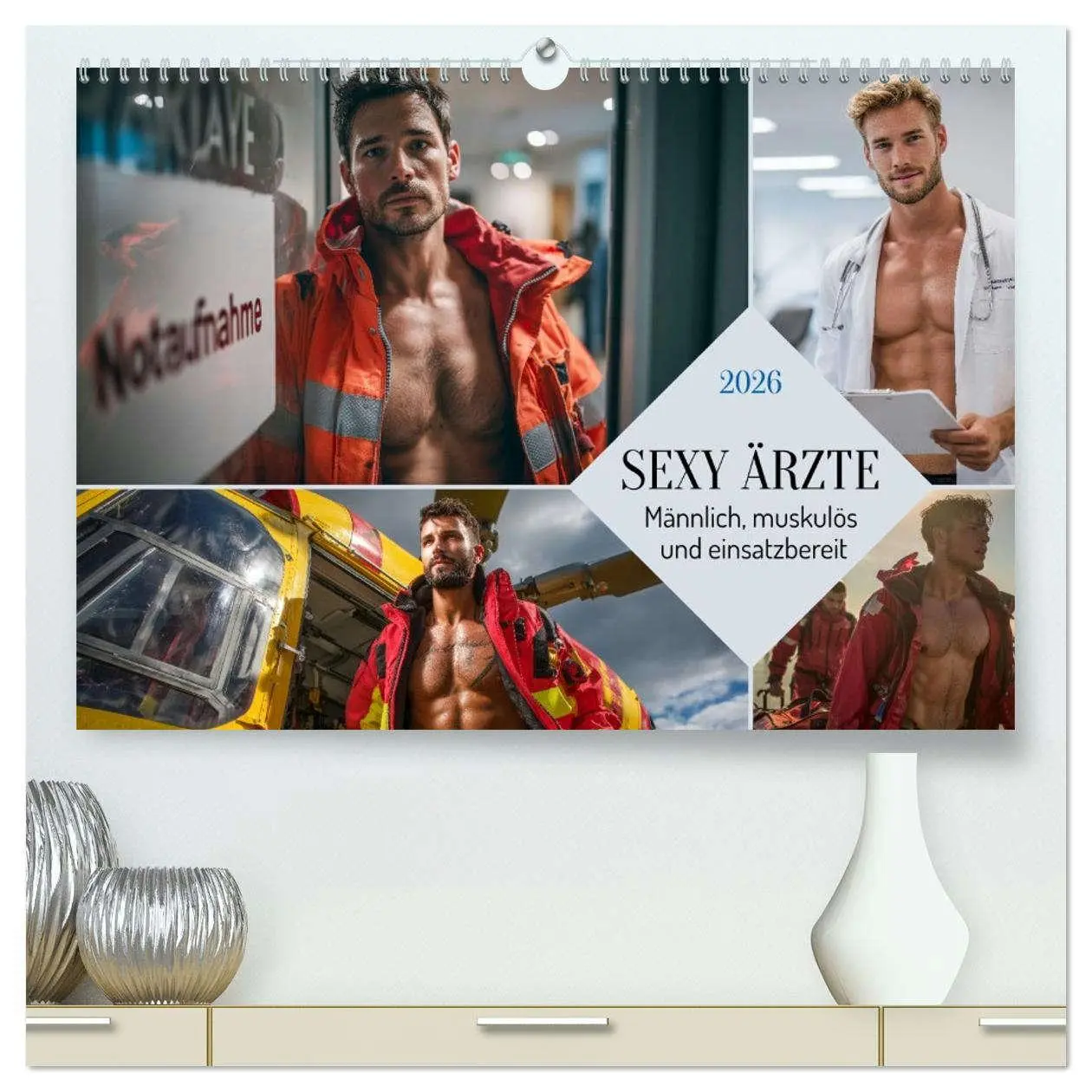 Cover: 9783516621525 | SEXY ÄRZTE - Männlich, muskulös und einsatzbereit (hochwertiger...