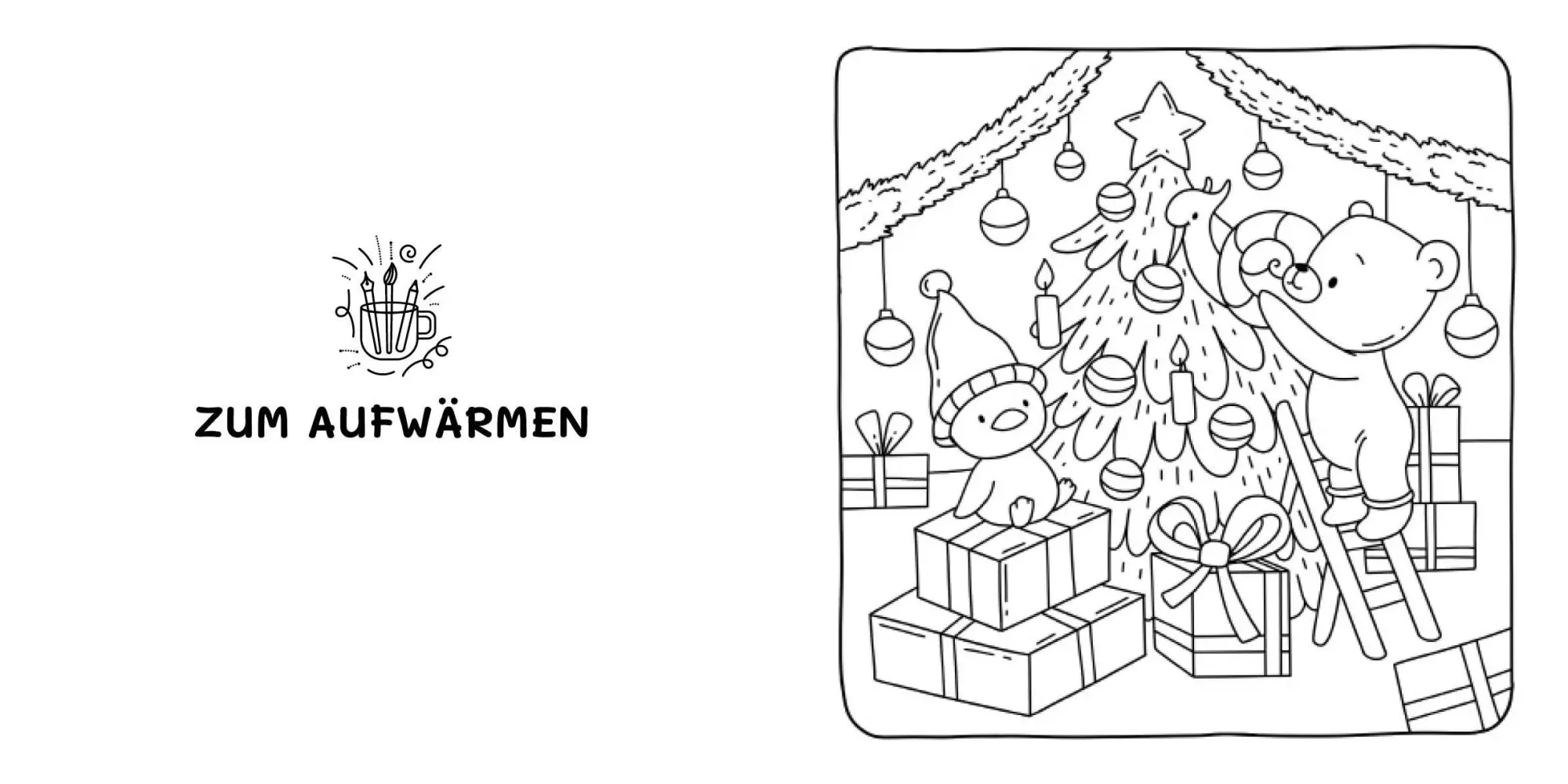 Bild: 9783745931525 | Cozy Coloring - Christmas Hygge | Coloring Book Cafe | Taschenbuch