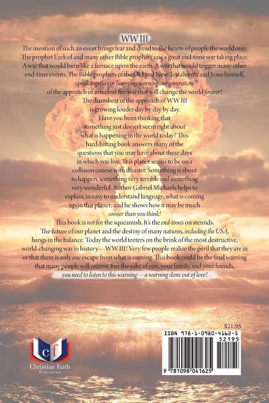 Rückseite: 9781098041625 | World War III | Gabriel Michaels | Taschenbuch | Englisch | 2020